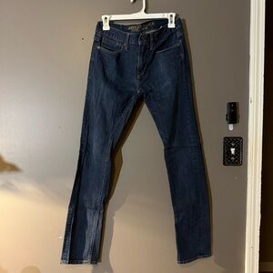 Men's American Eagle dark wash skinny jeans